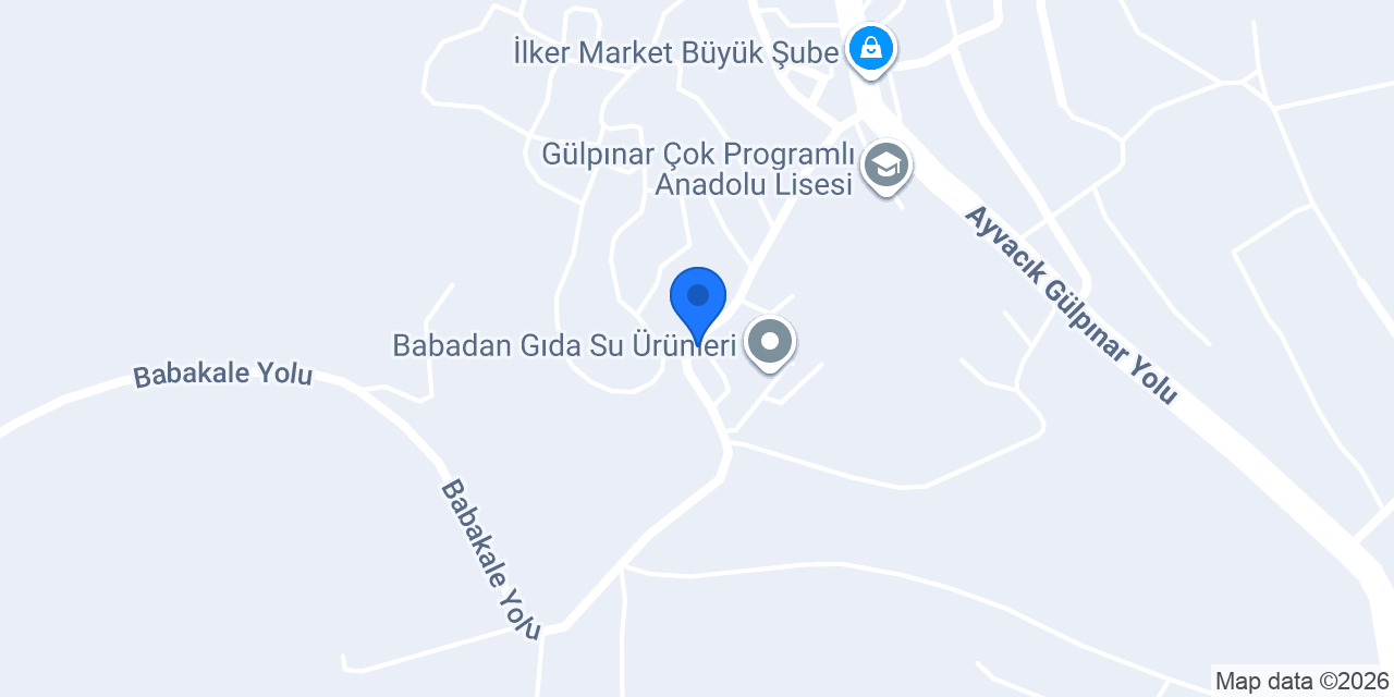 Taylak Yapı Depo konumu