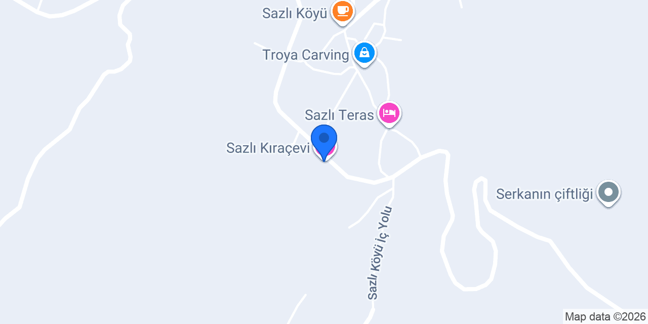 Sazlı Kıraçevi konumu