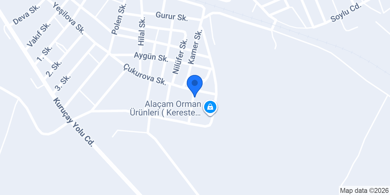 Prosist termomekanik Ltd. Şti konumu