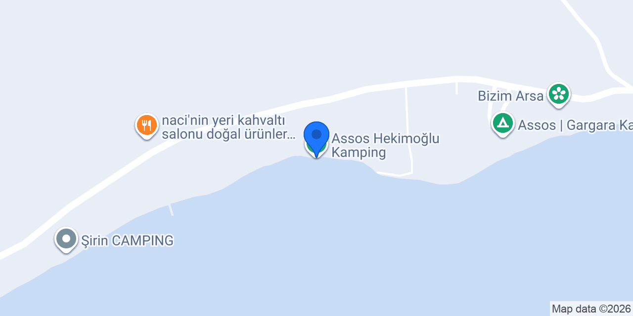 Assos Hekimoğlu Kamping konumu