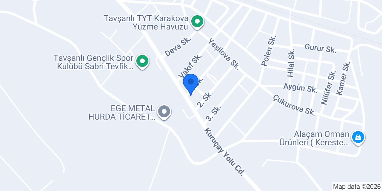 Dekortaş Soygür Ticaret konumu