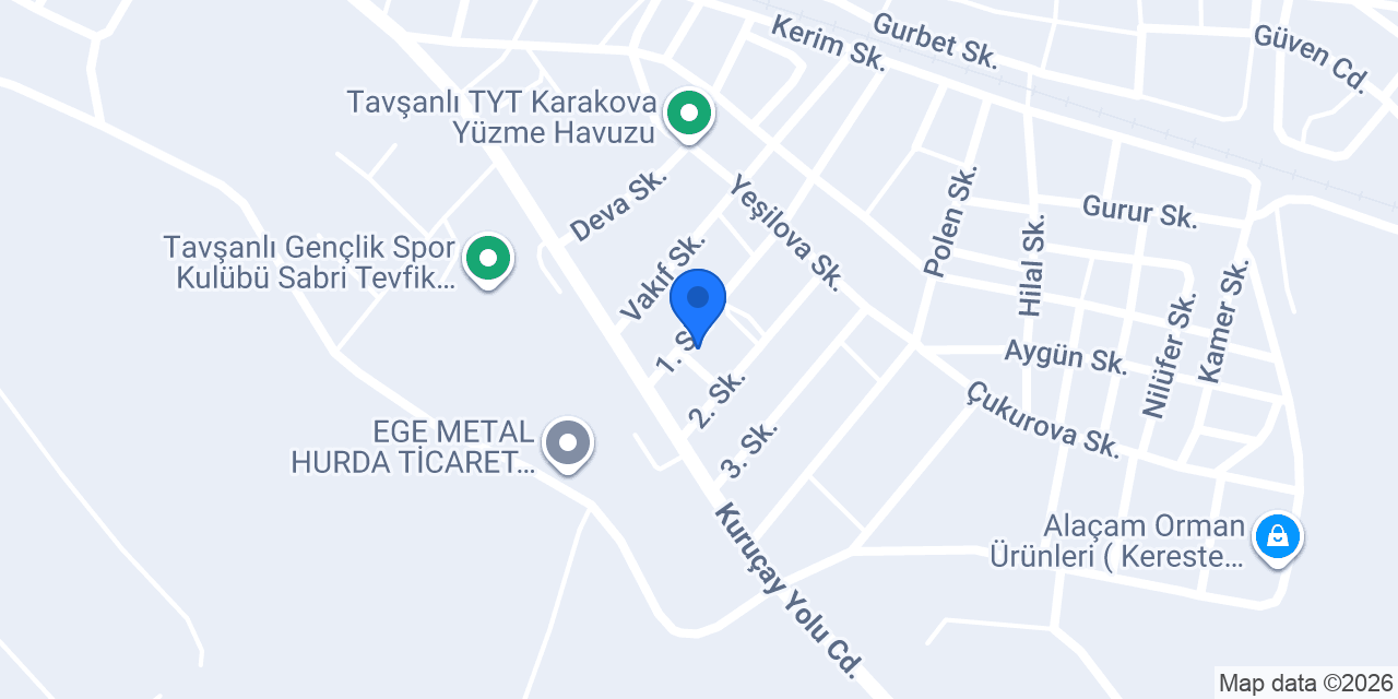 Alabardalı Ticaret konumu
