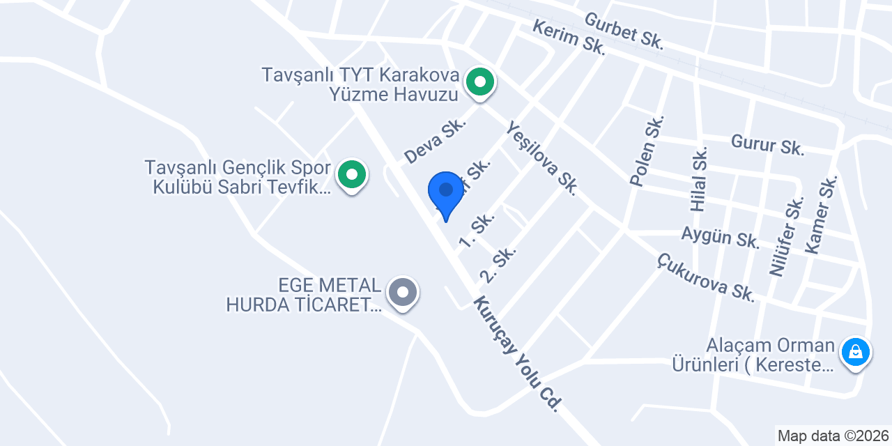 ÖZKARALAR İNŞAAT SAN. TİC. LTD. ŞTİ. konumu