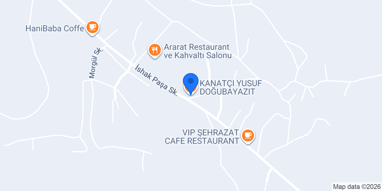 KANATÇI YUSUF DOĞUBAYAZIT konumu