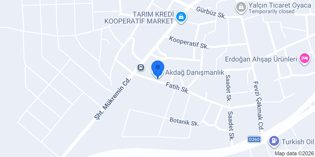 Akdağ Danışmanlık konumu