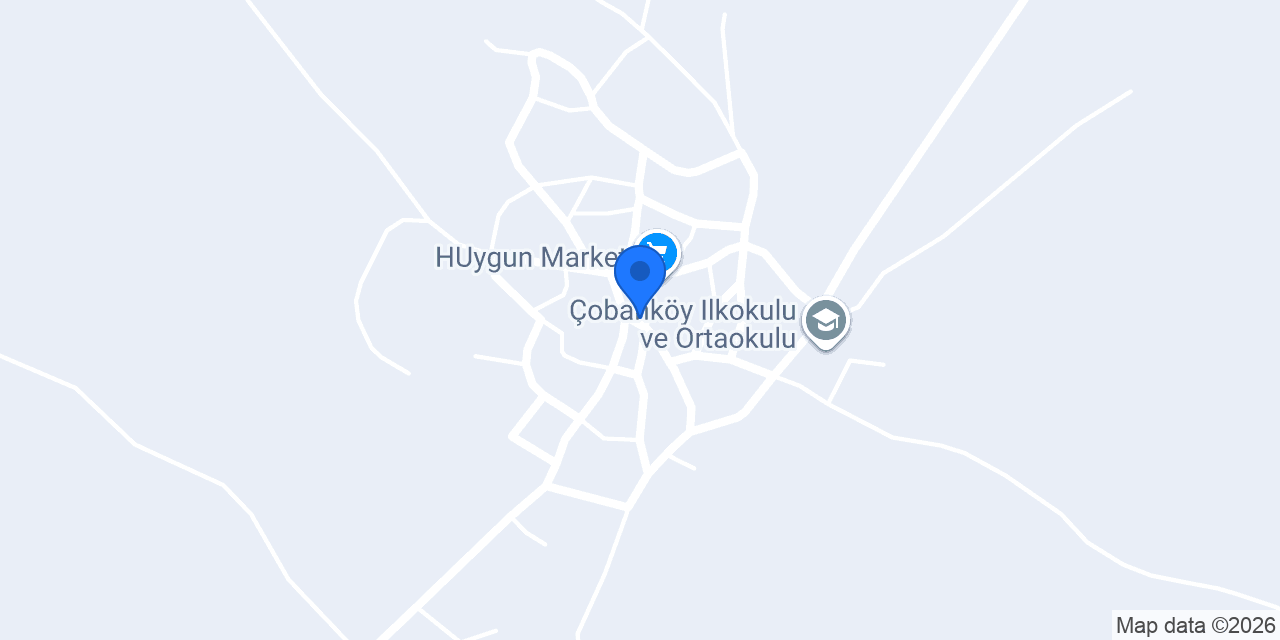 Çobanköy Sağlık Ocağı konumu