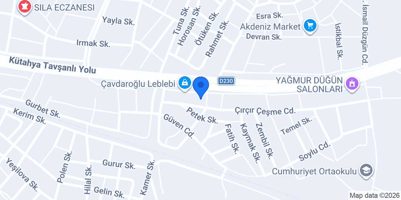 Gündoğdu Leblebi konumu