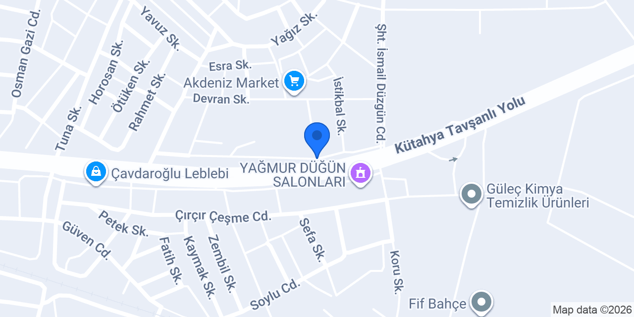 Levent Restoran konumu