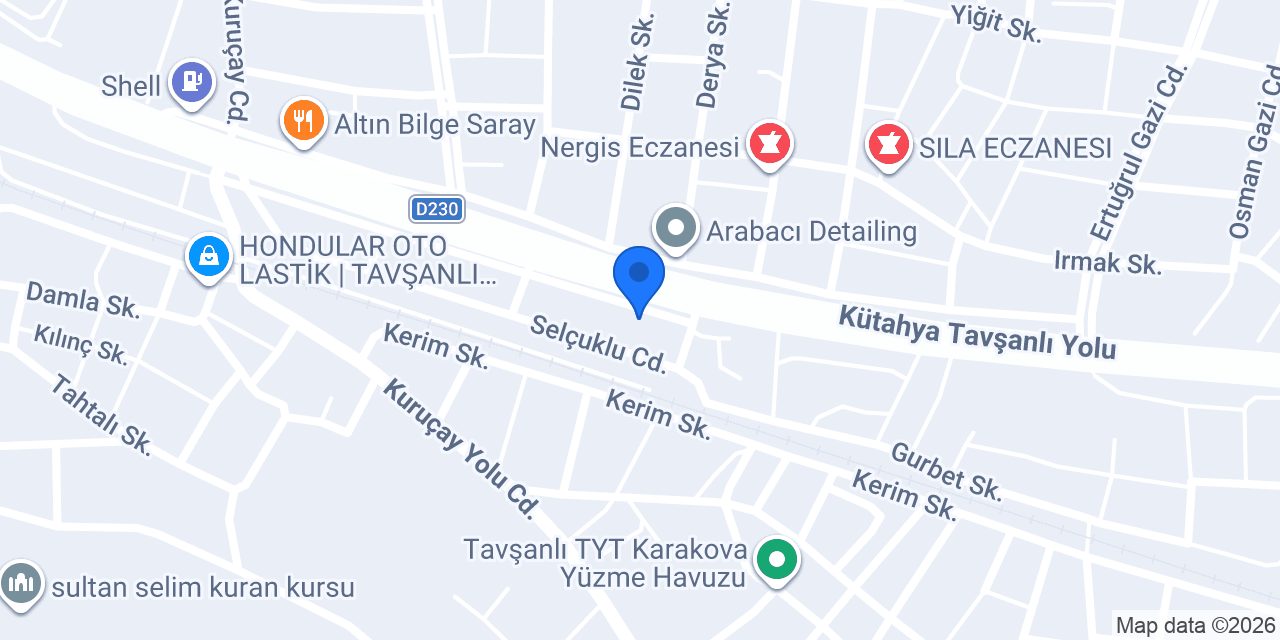 Elit unlu Mamülleri konumu