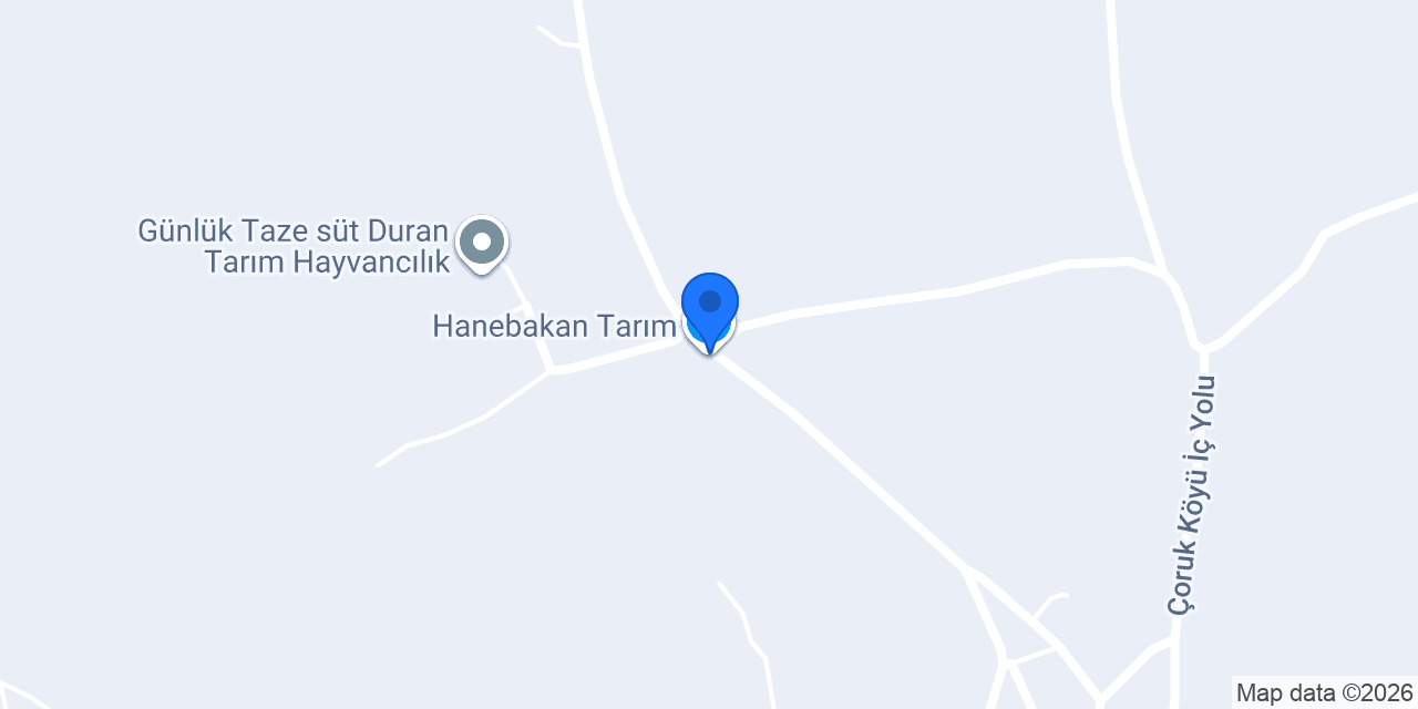 Hanebakan Tarım konumu