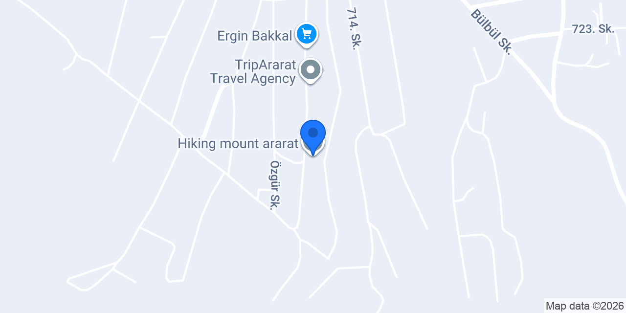 Hiking mount ararat konumu