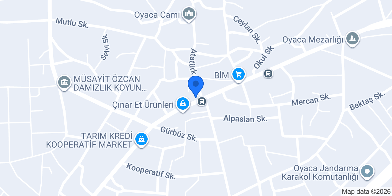 Başaran Veteriner Kininği konumu