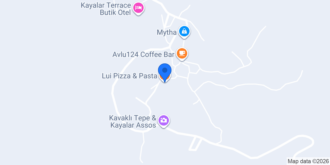 Lui Pizza & Pasta konumu