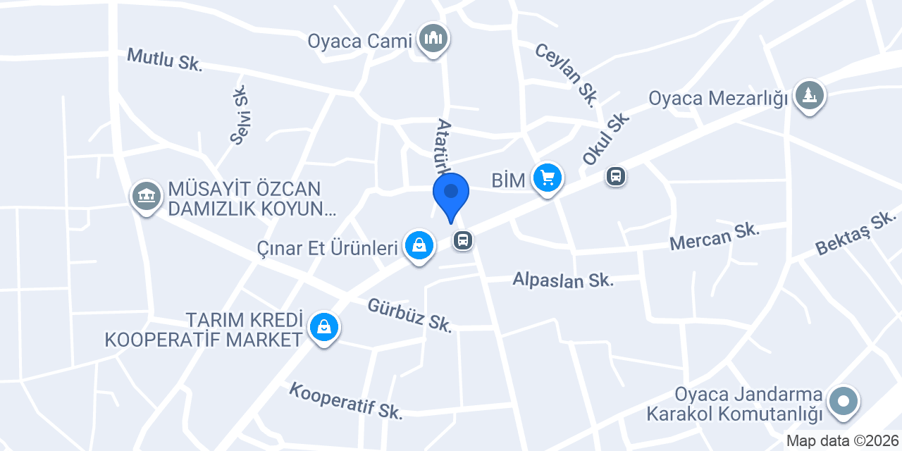 Duyar Temizlik ve Kirtasiye konumu