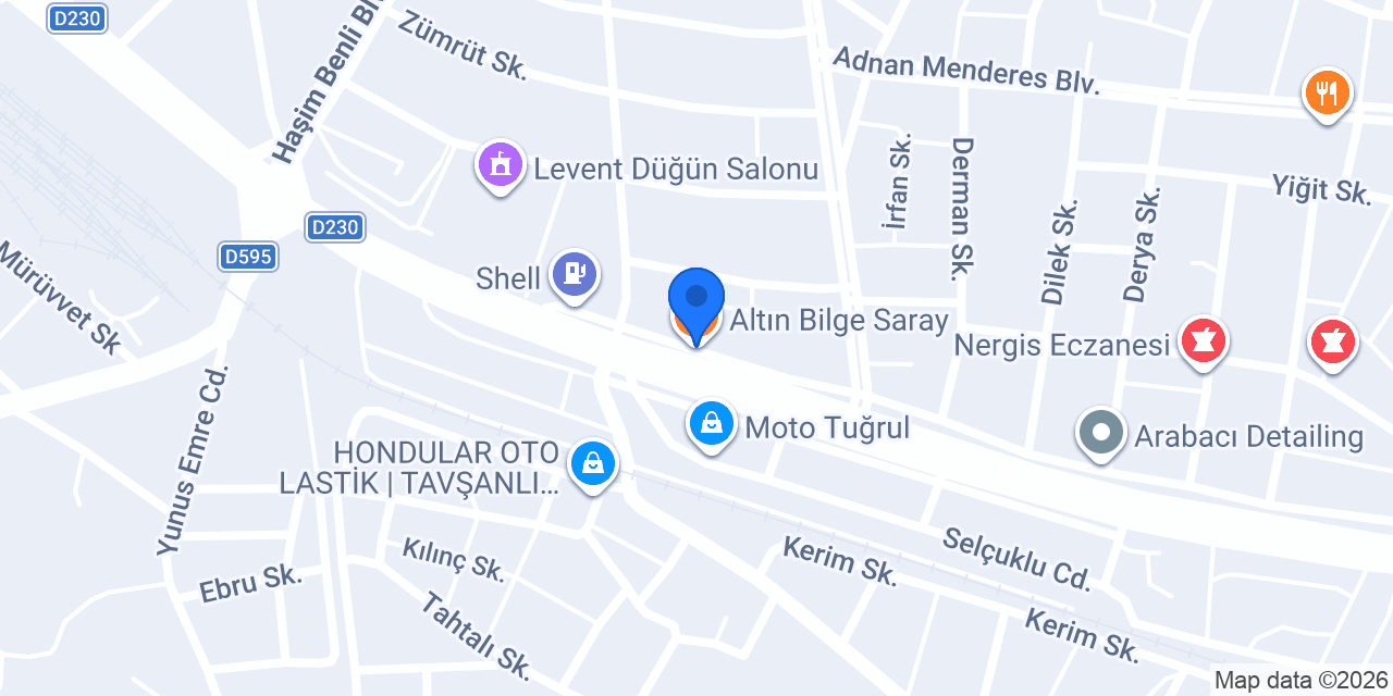 Altın Bilge Saray konumu