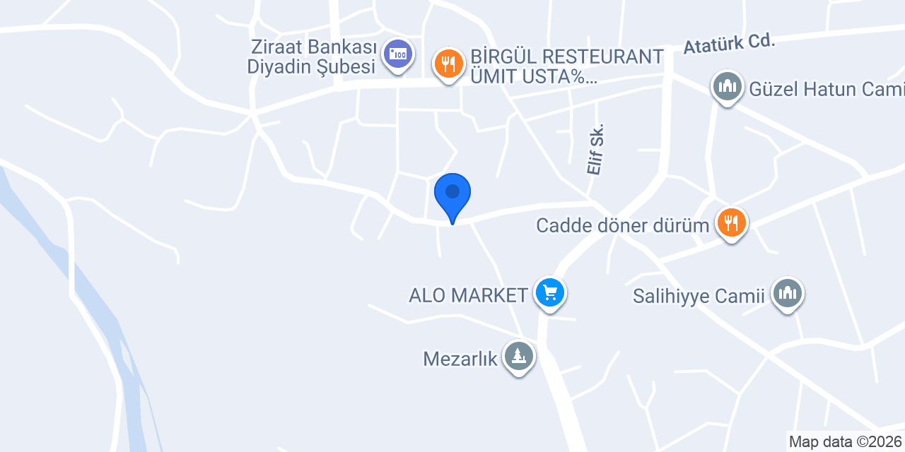 Diyadin taksi konumu
