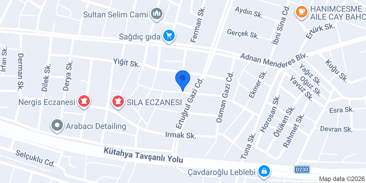 Valide Sultan Kız Talebe Yurdu konumu