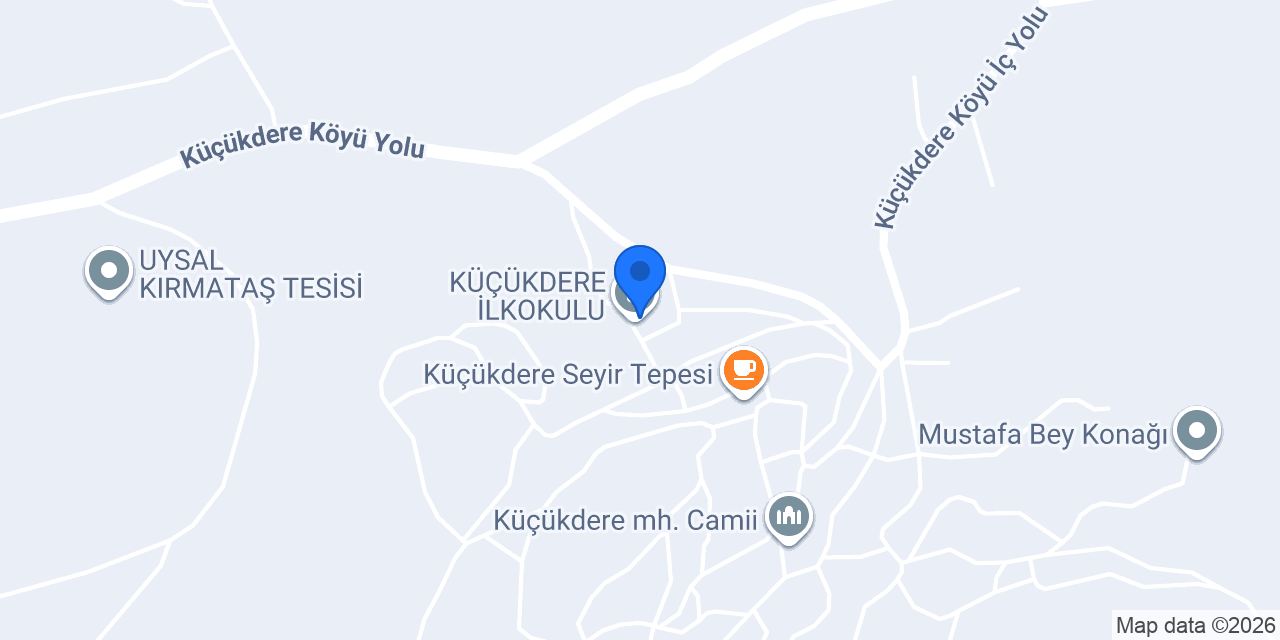 KÜÇÜKDERE İLKOKULU konumu