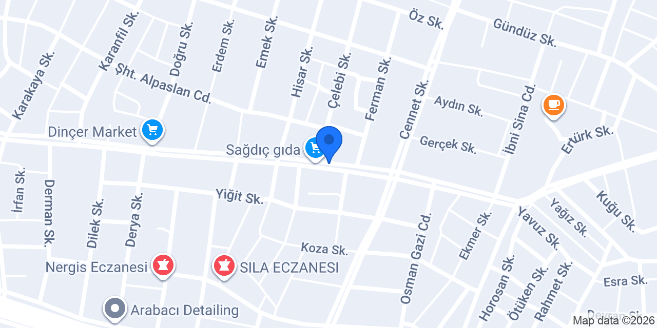 Kamalı Düğün Salonu konumu