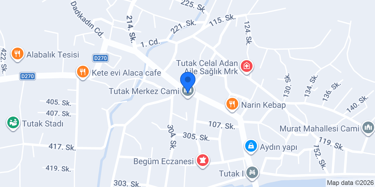 Ozan Eczanesi konumu