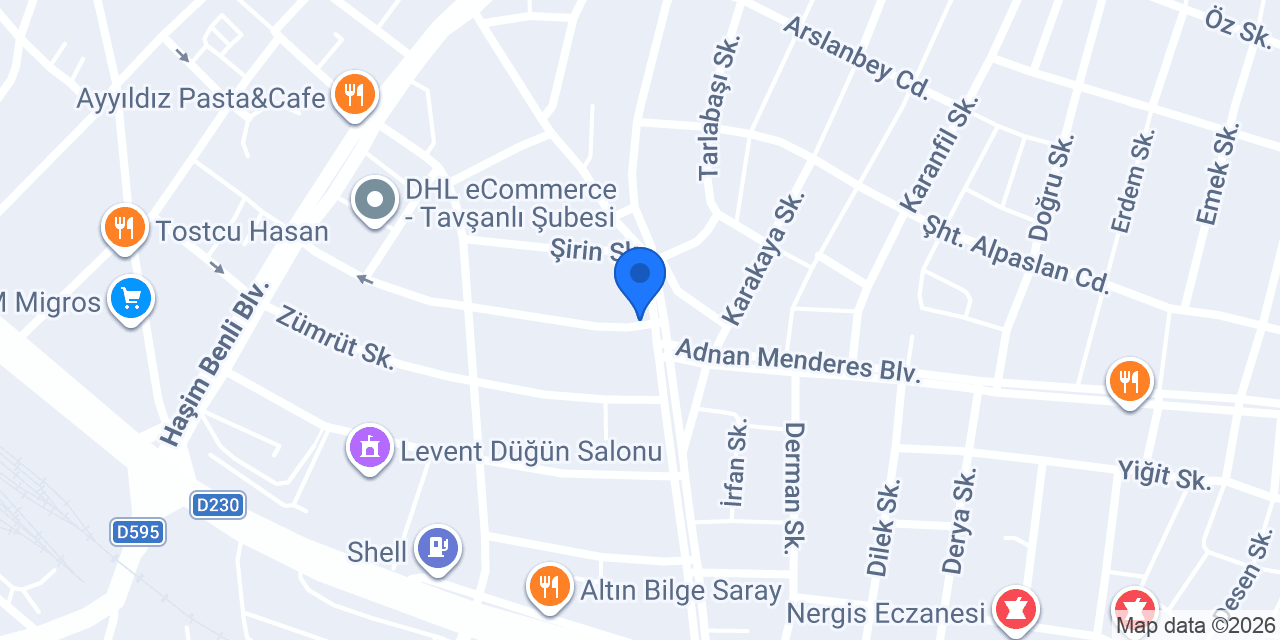Gökkaya Eczanesi konumu