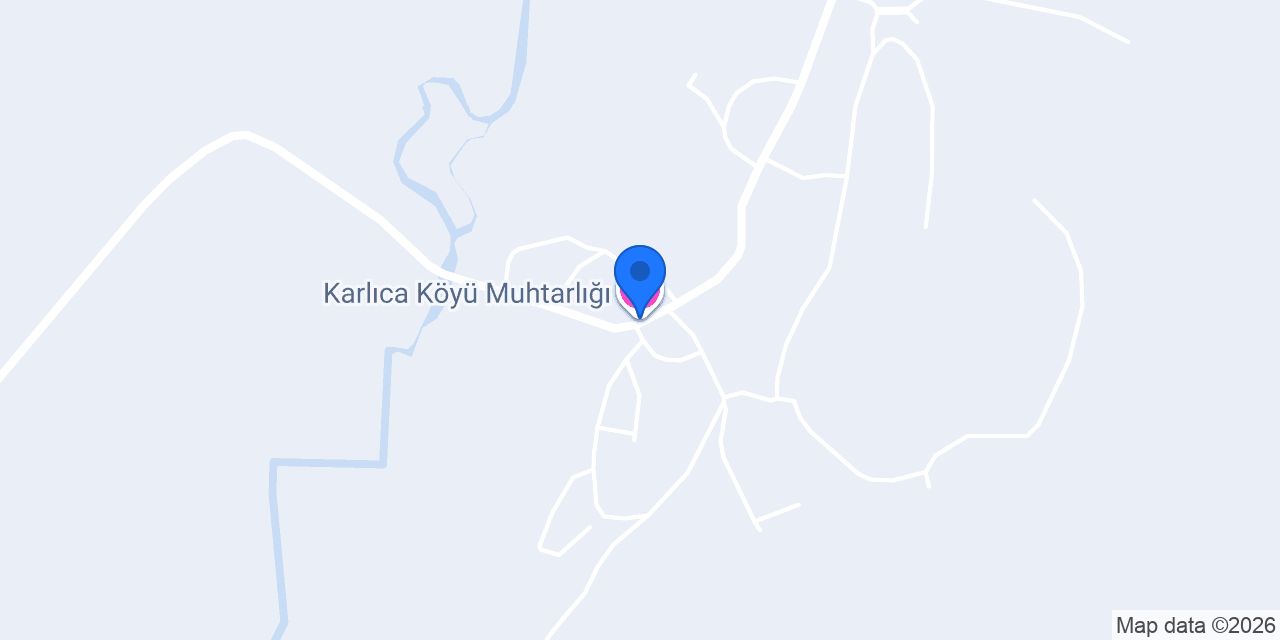 Karlıca Köyü Muhtarlığı konumu