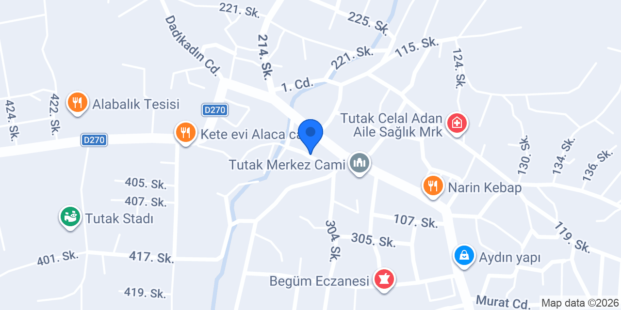 Nur Unlu Mamülleri konumu