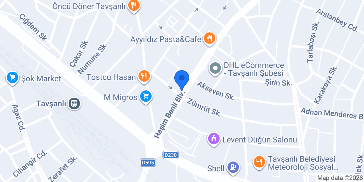 Mihenk Optik konumu