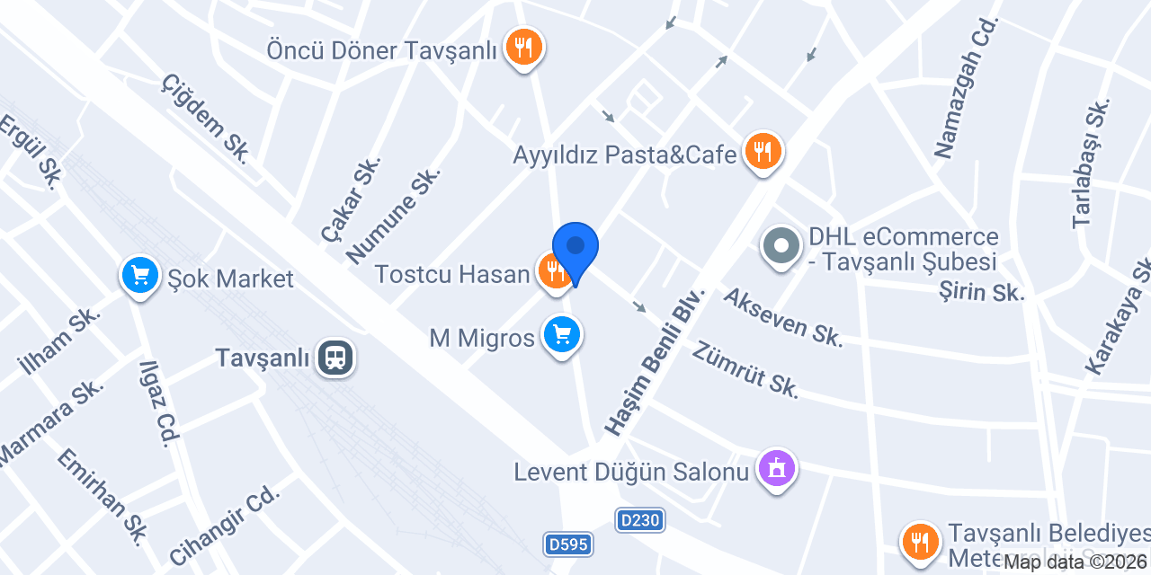 Ada Bakkalı konumu