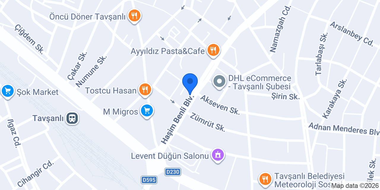 Özkan Yapı İnşaat konumu