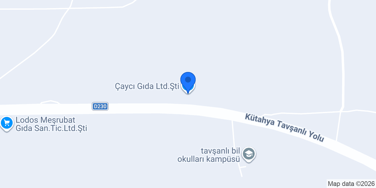 Çaycı Gıda Ltd.Şti. konumu