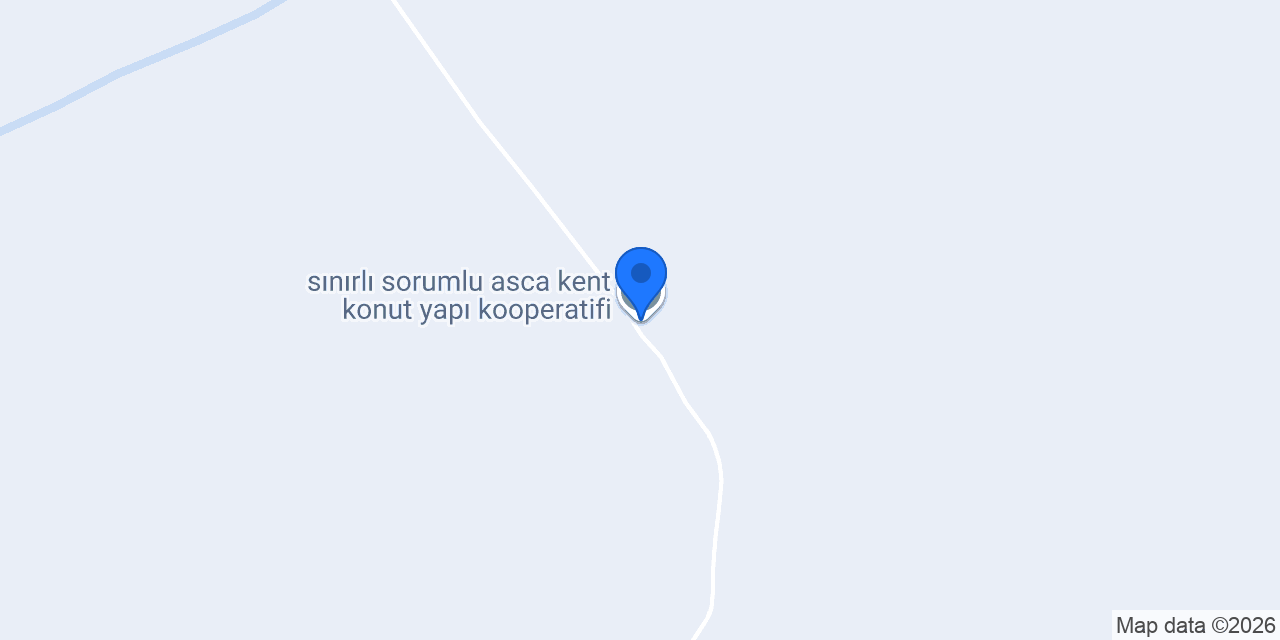sınırlı sorumlu asca kent konut yapı kooperatifi konumu