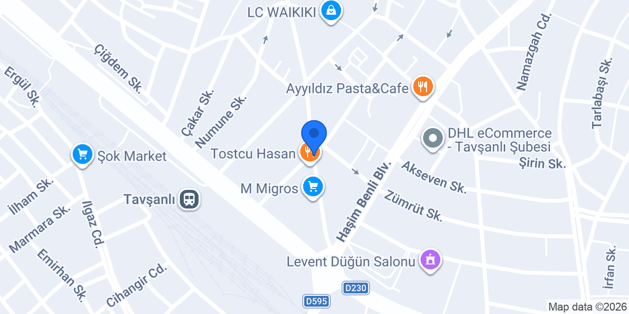 İşleyen Otomotiv konumu