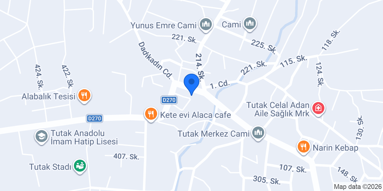 irfan market konumu