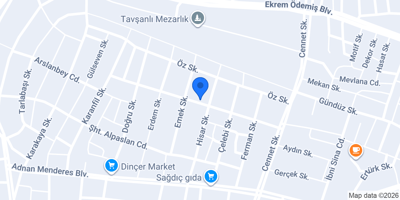 AKYOL OTOMOTİV konumu