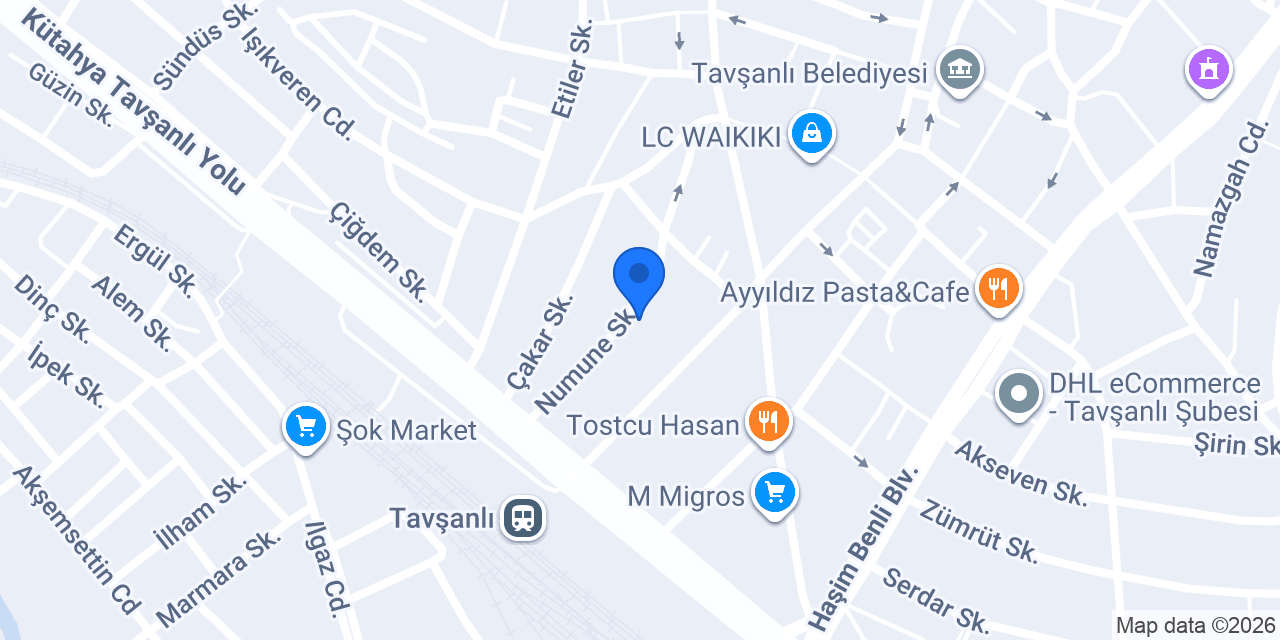 Sefa Mobilya konumu
