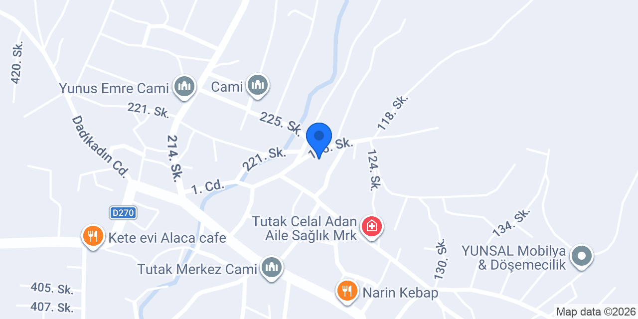 Barış apart otel konumu