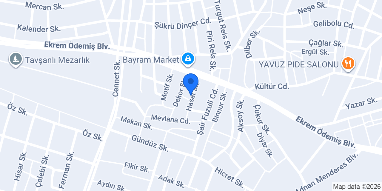 BAYRAM konumu