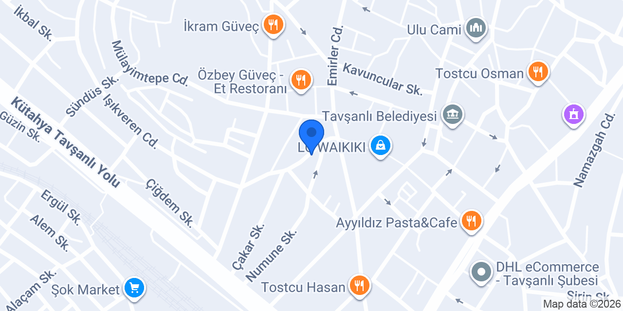 TOST KAFASI konumu