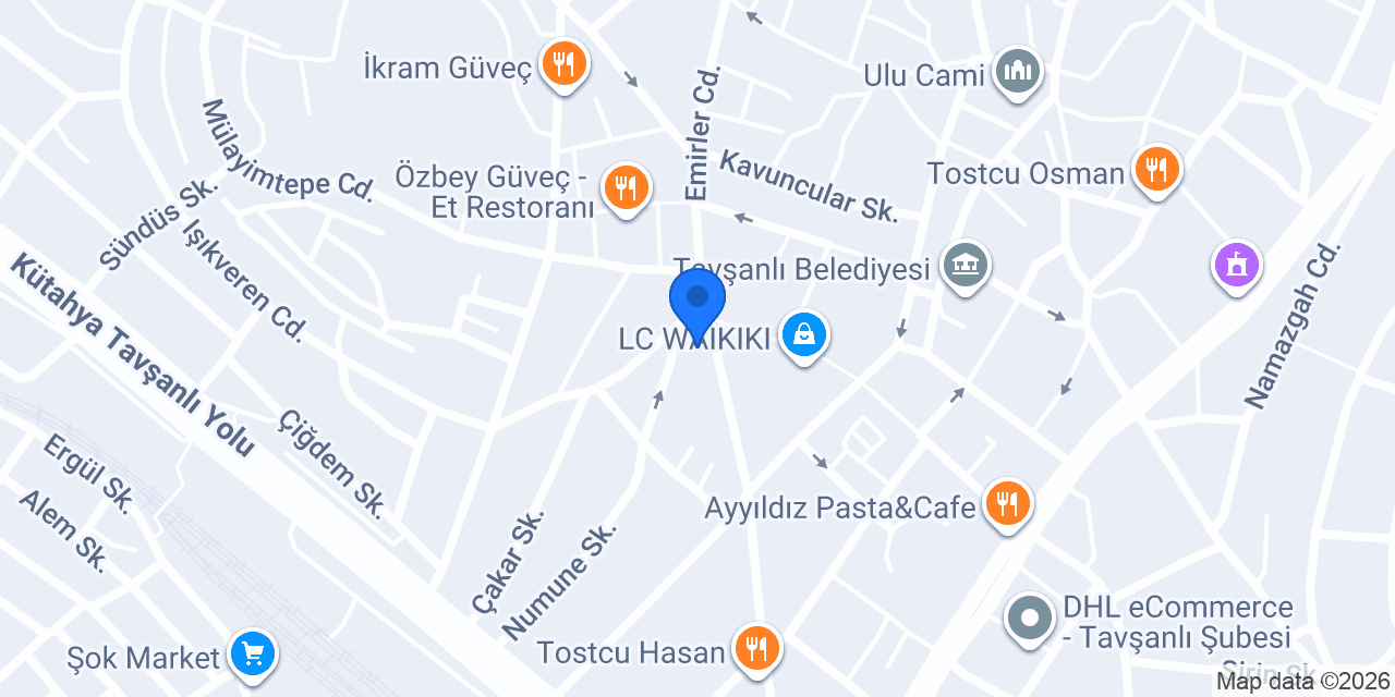 Mücahit Optik konumu