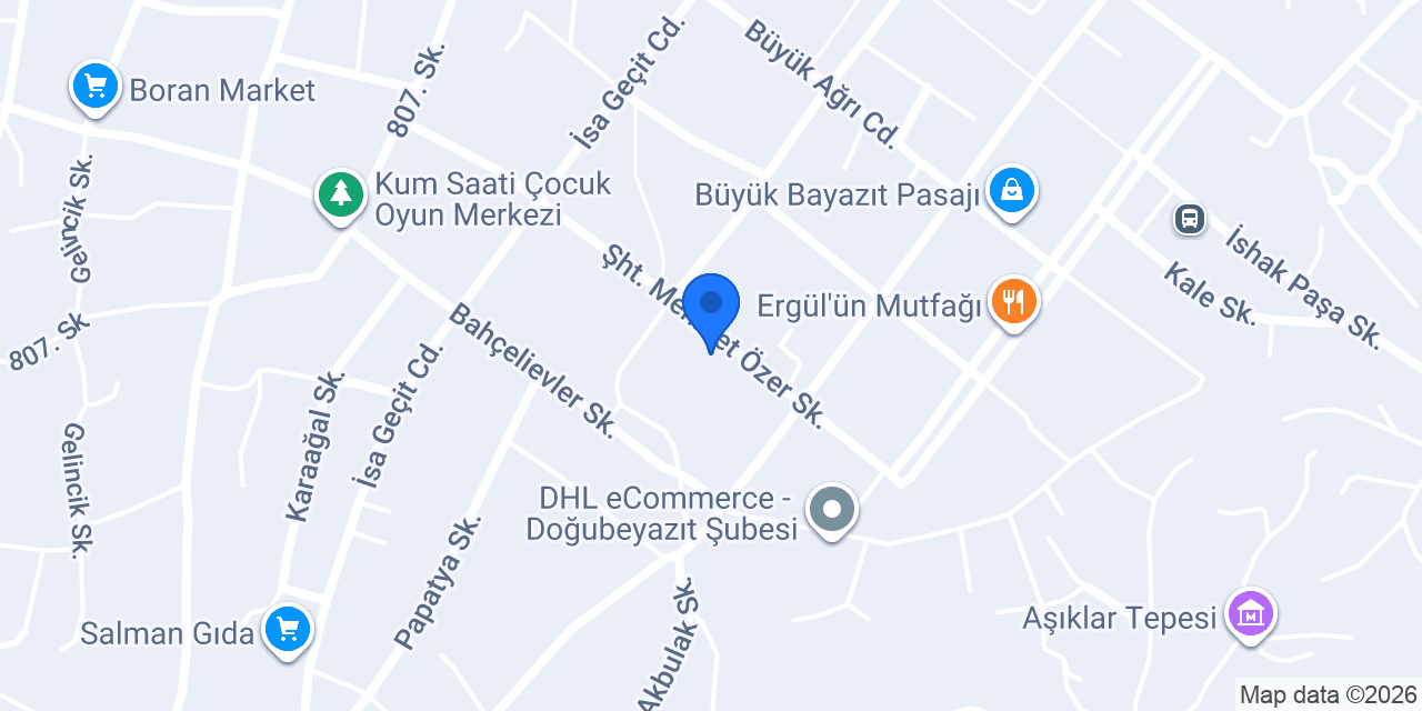 ASLAN Rent A Car konumu