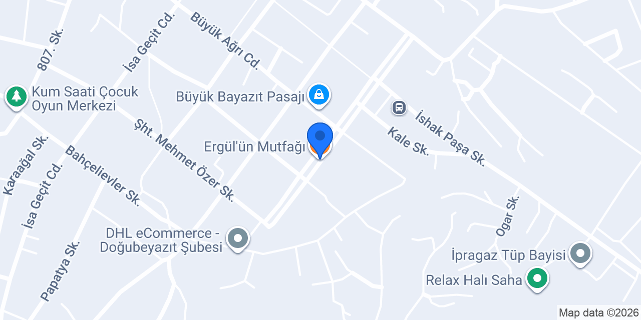 Ergül'ün Mutfağı konumu