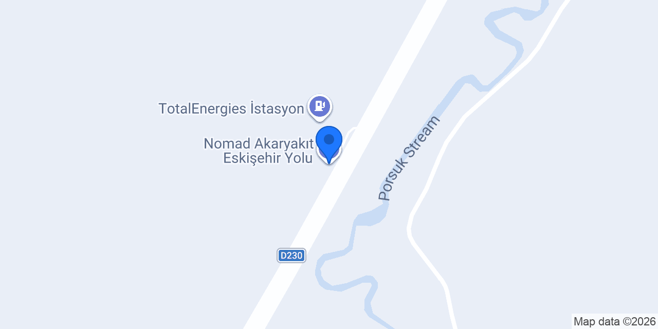 Nomad Akaryakıt Eskişehir Yolu konumu