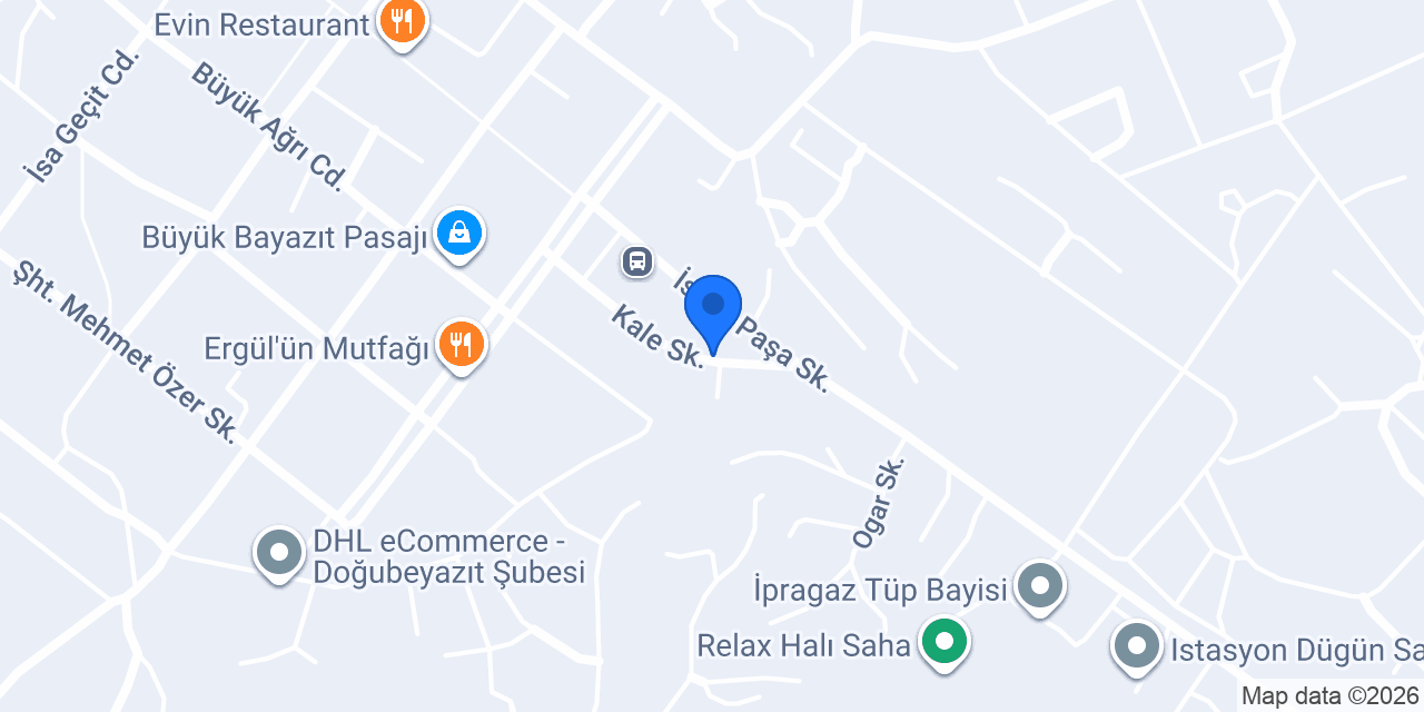 Doğubayazıt Tesisatçı Naci Usta konumu