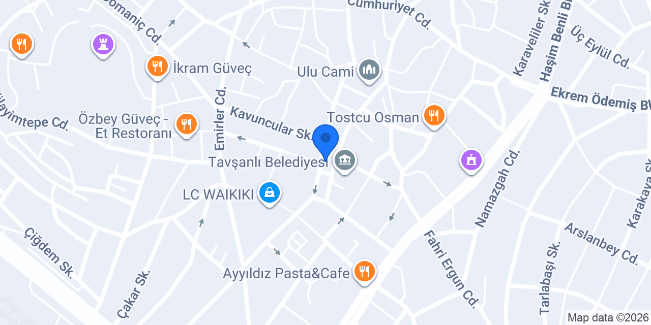 BARLAS TANTUNİ konumu