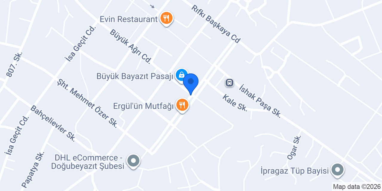 BEY İTHALAT konumu