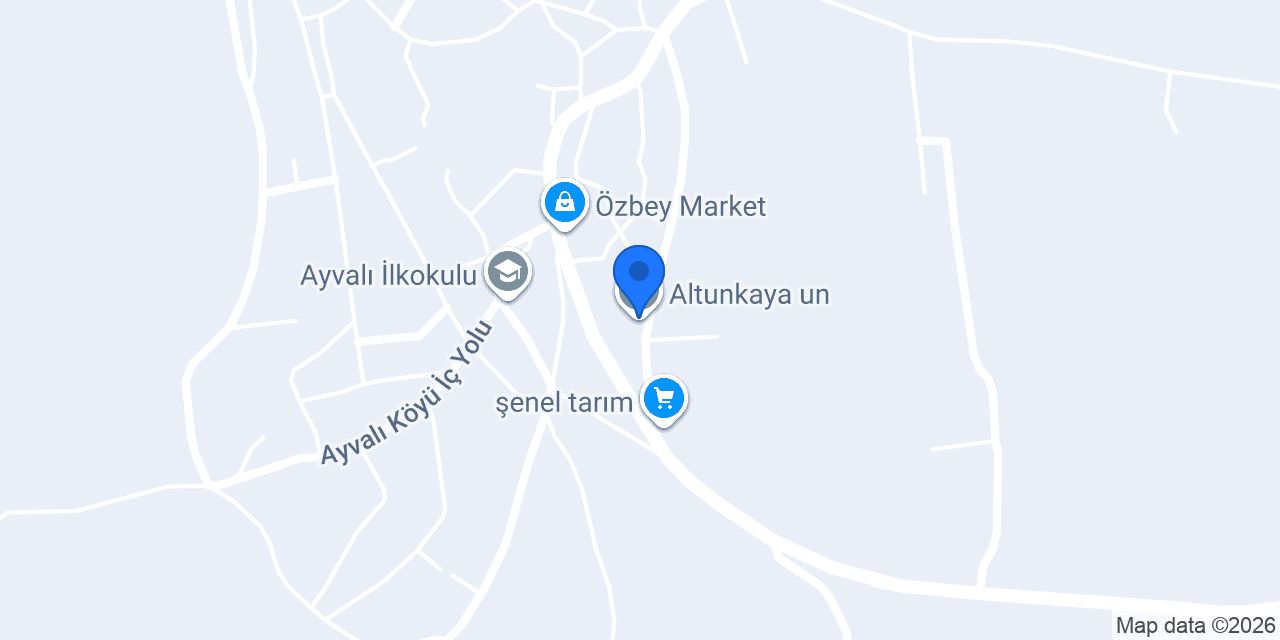 Altunkaya un konumu