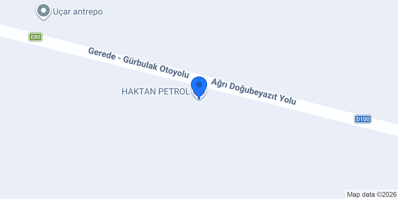 HAKTAN PETROL konumu