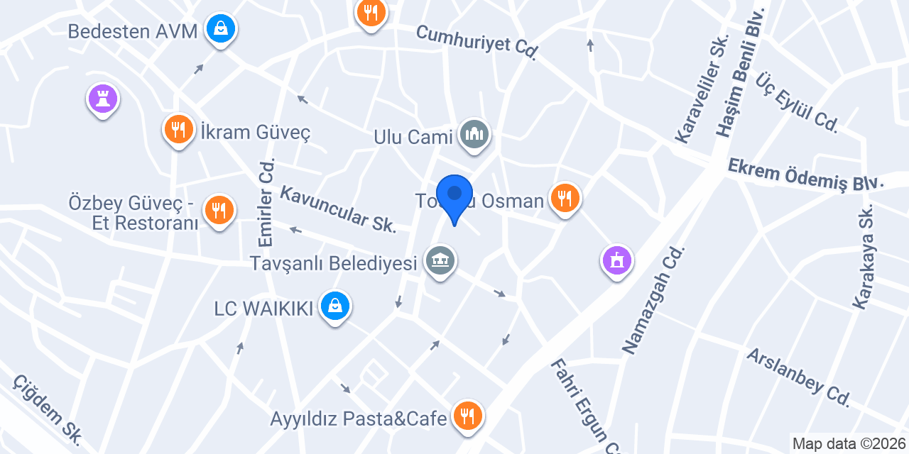 Fevzi Ustanın Yeri konumu