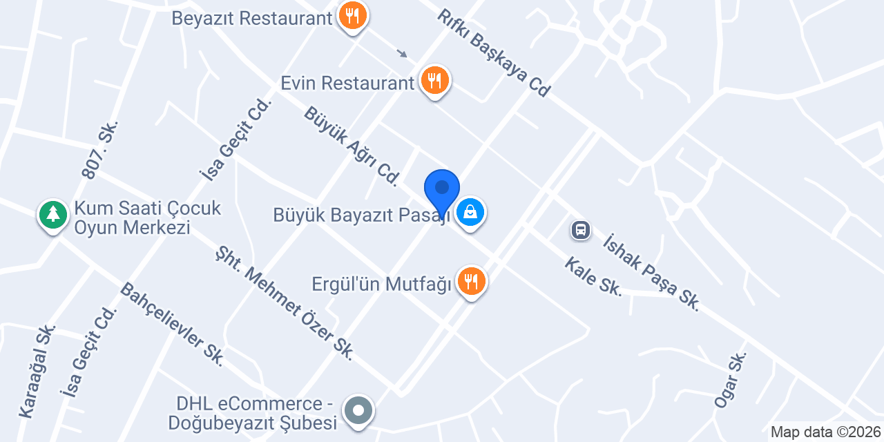 karaman çini hediyelik konumu